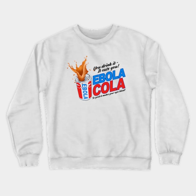 Transmetropolitan Ebola Cola Crewneck Sweatshirt by Scud"